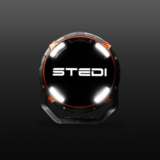 ST-12-PRP-SNGL Type-X Pro Plus 8.5" Single Driving Light | Genuine STEDI Product