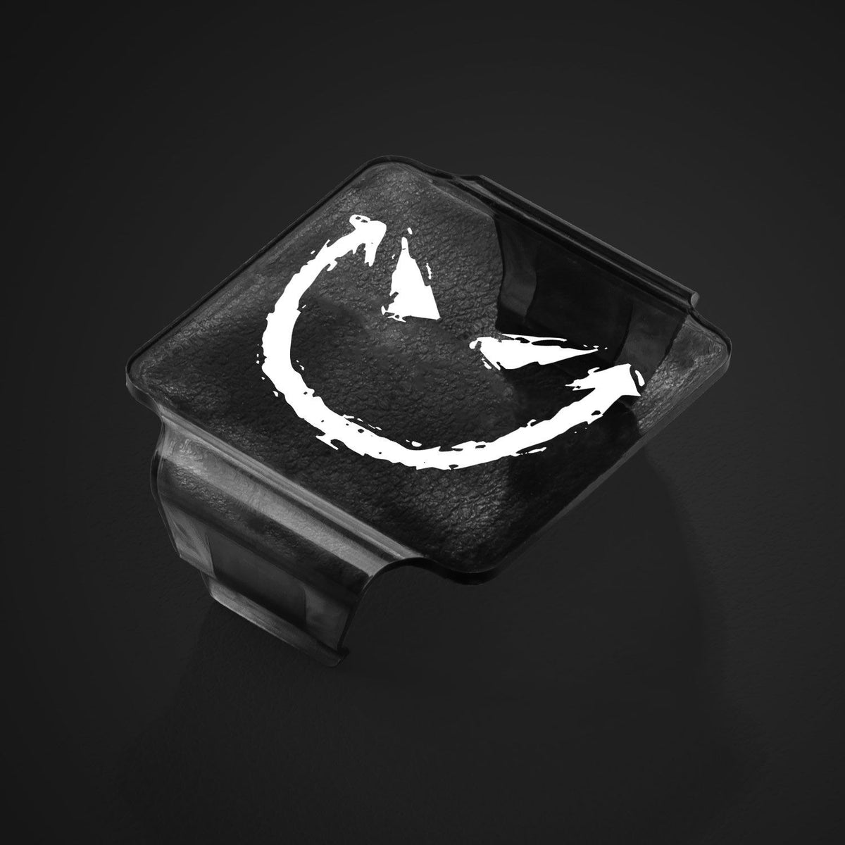 ST-12-CFC-904 C4 LED Cube Light Filter Cover (translucent black smiley) | Genuine STEDI Product