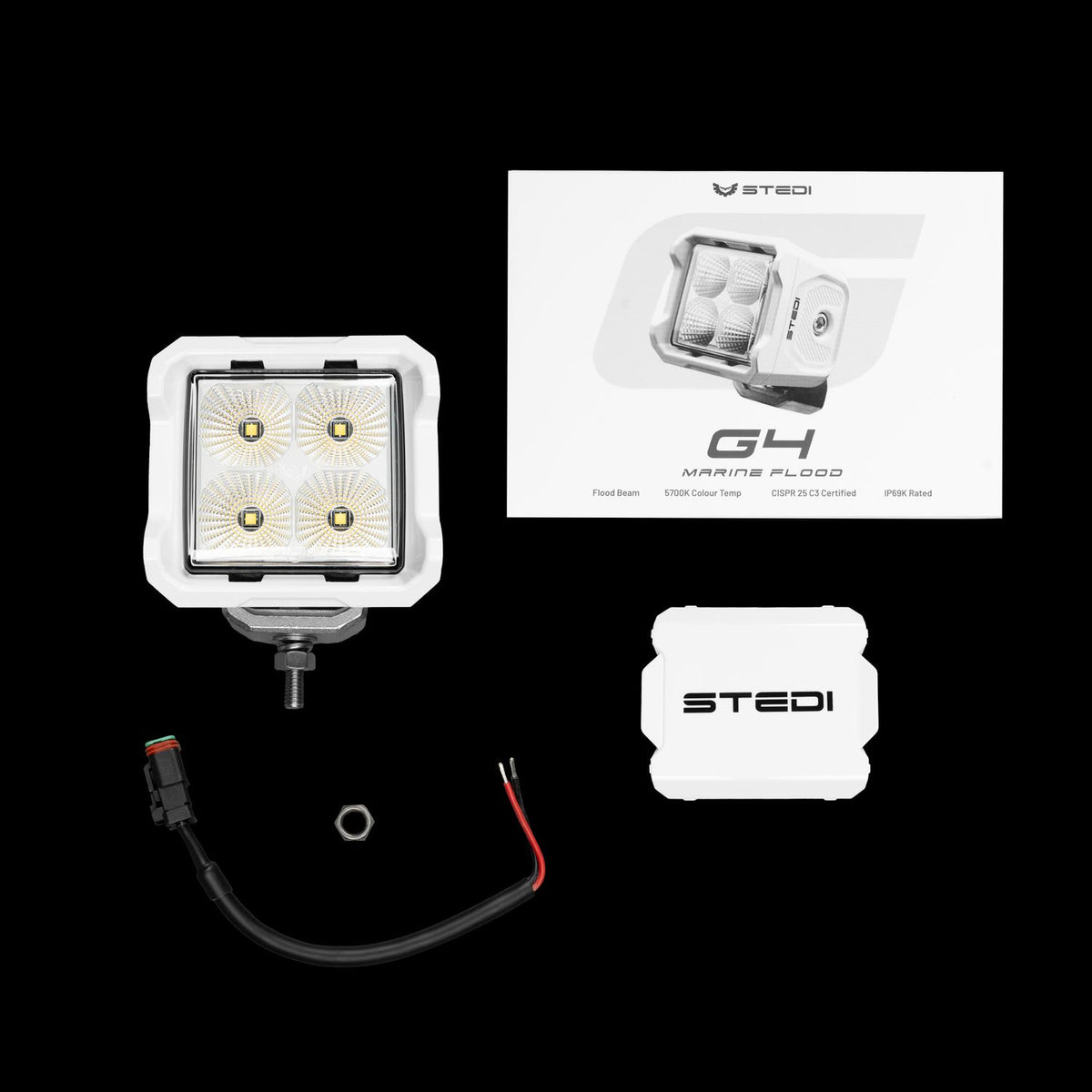 ST-07-G4-002 G4 Marine Flood Work Light | Genuine STEDI Product