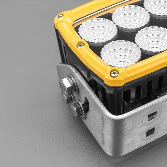 LEDMINE-60W-YELLOW Shock 6 Mining Spec LED Flood Light | Yellow | Genuine STEDI Product