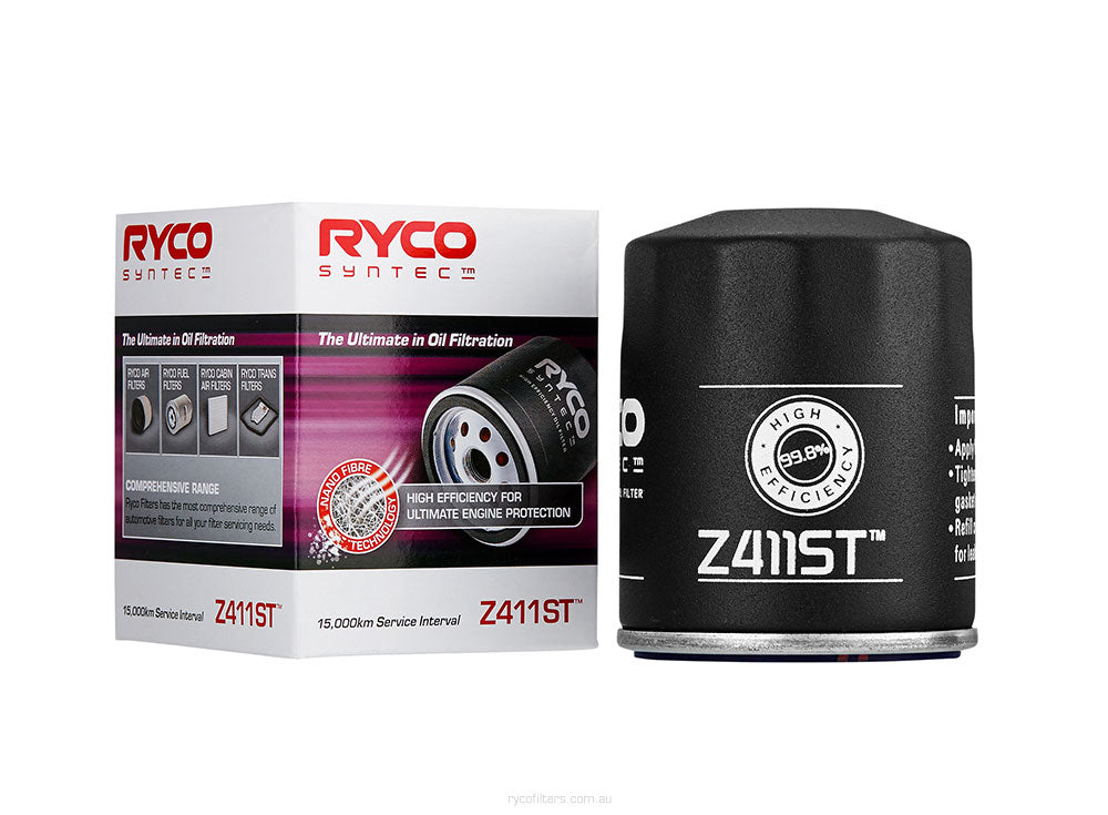 Z411ST Ryco Oil Filter | Genuine Ryco Filter