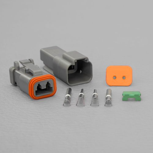 2PIN-DT Deutsch Connectors Male & Female 2 Pin DT | Genuine STEDI Product