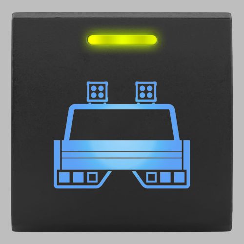 SQUARE-TOY-TRAY Square Type Push Switch | Tray Lights | Genuine STEDI Product
