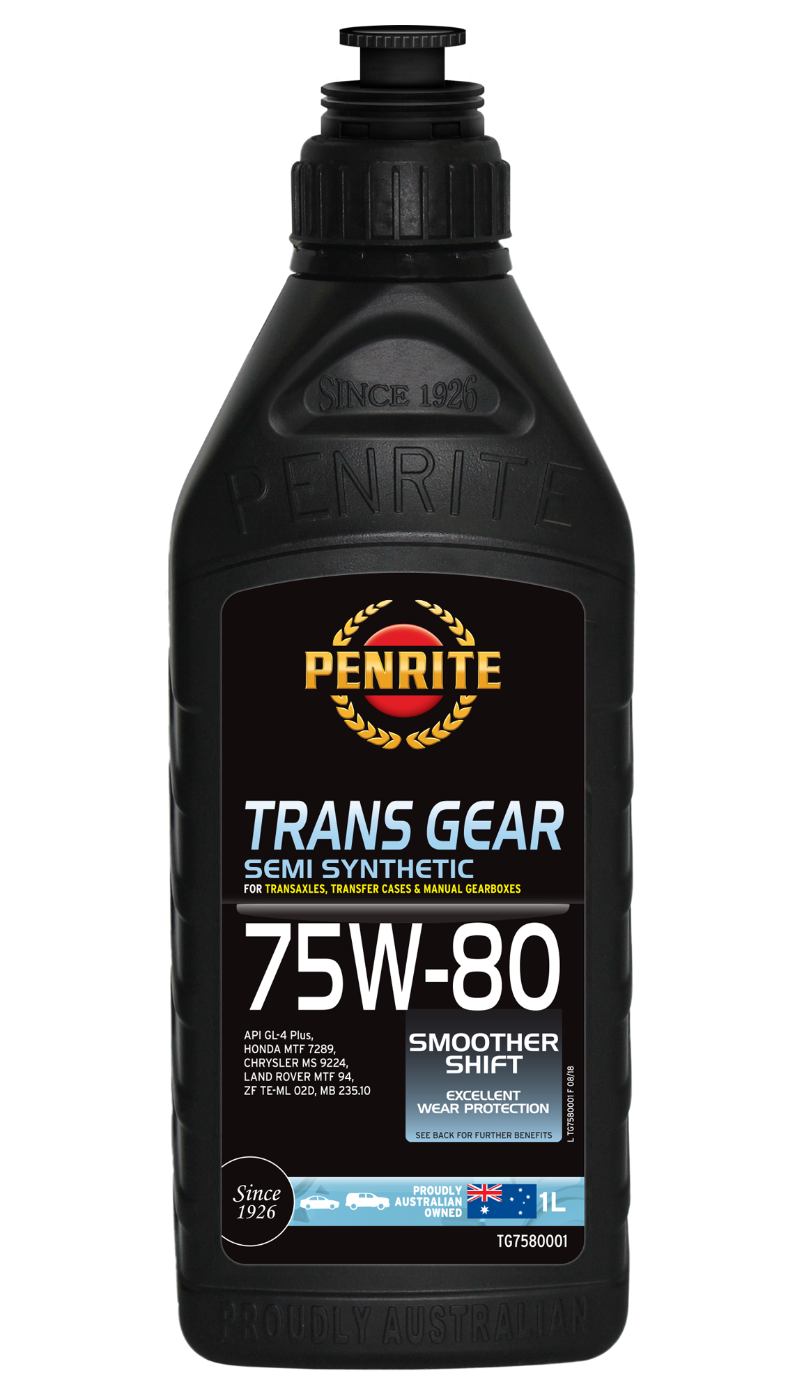 TG7580001 Trans Gear 75W-80 (Semi Synthetic) 1L
