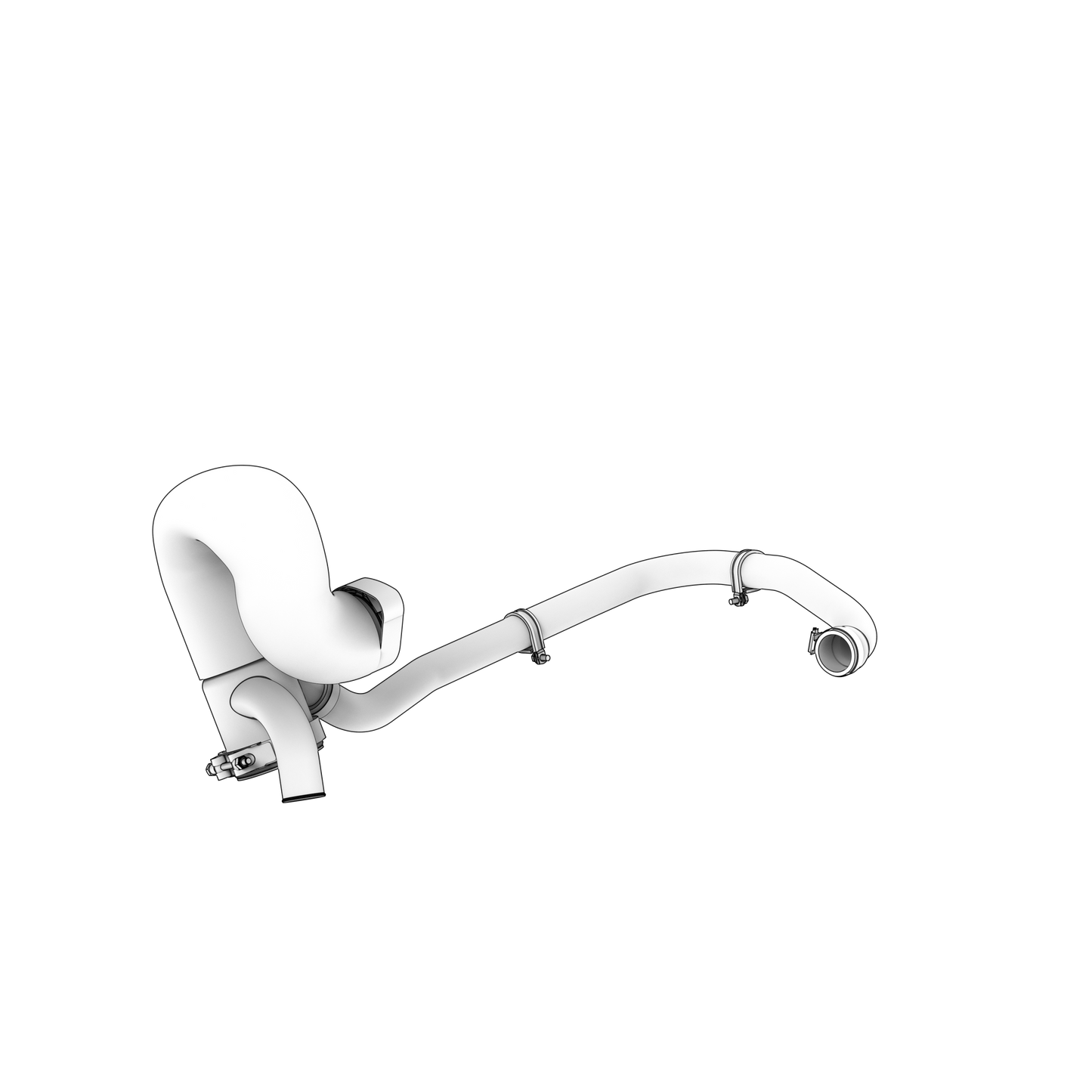 3843176 Exhaust Riser | Genuine Volvo Penta Part - photo 2 of 2