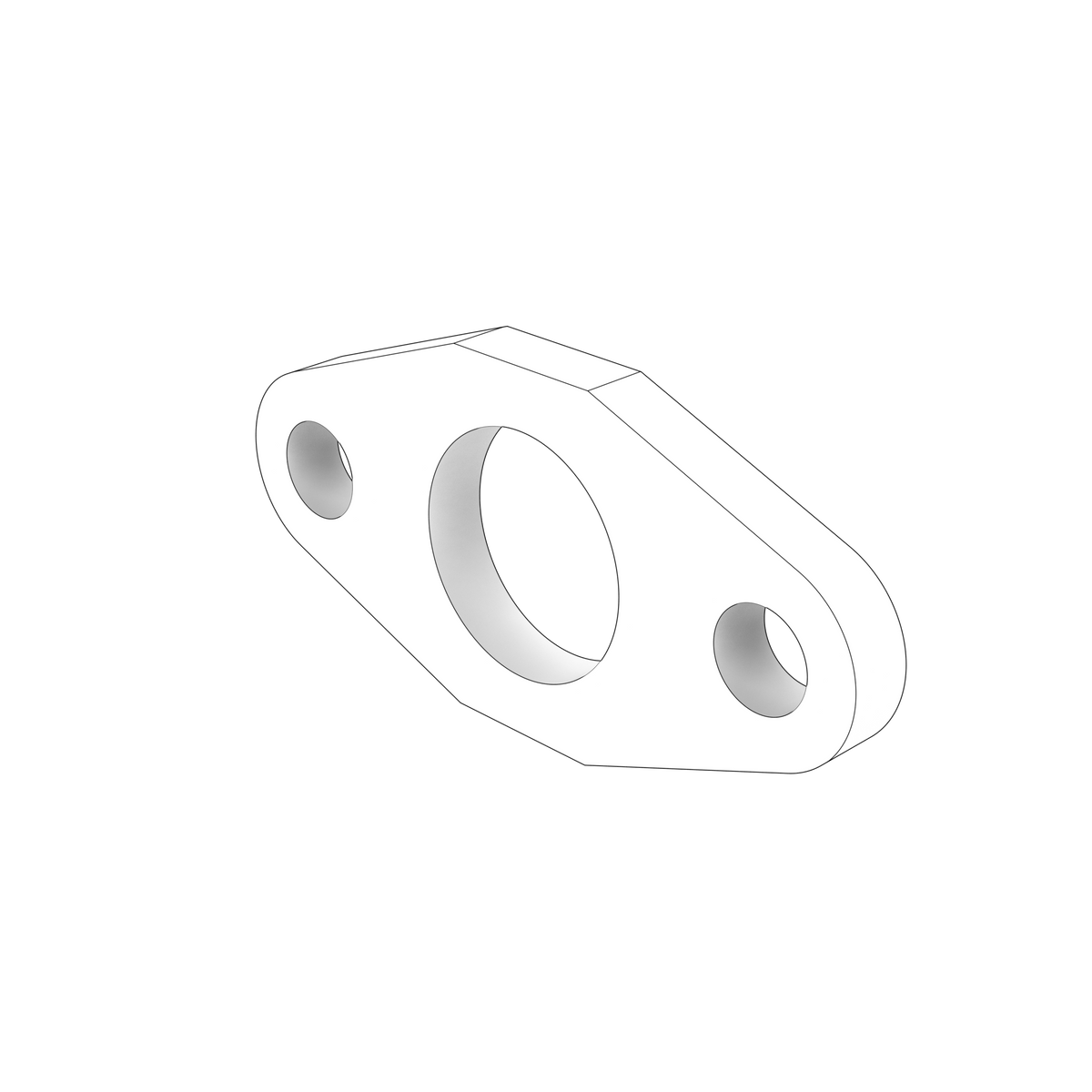 469543 Pipe Flange | Genuine Volvo Penta Part - photo 2 of 2