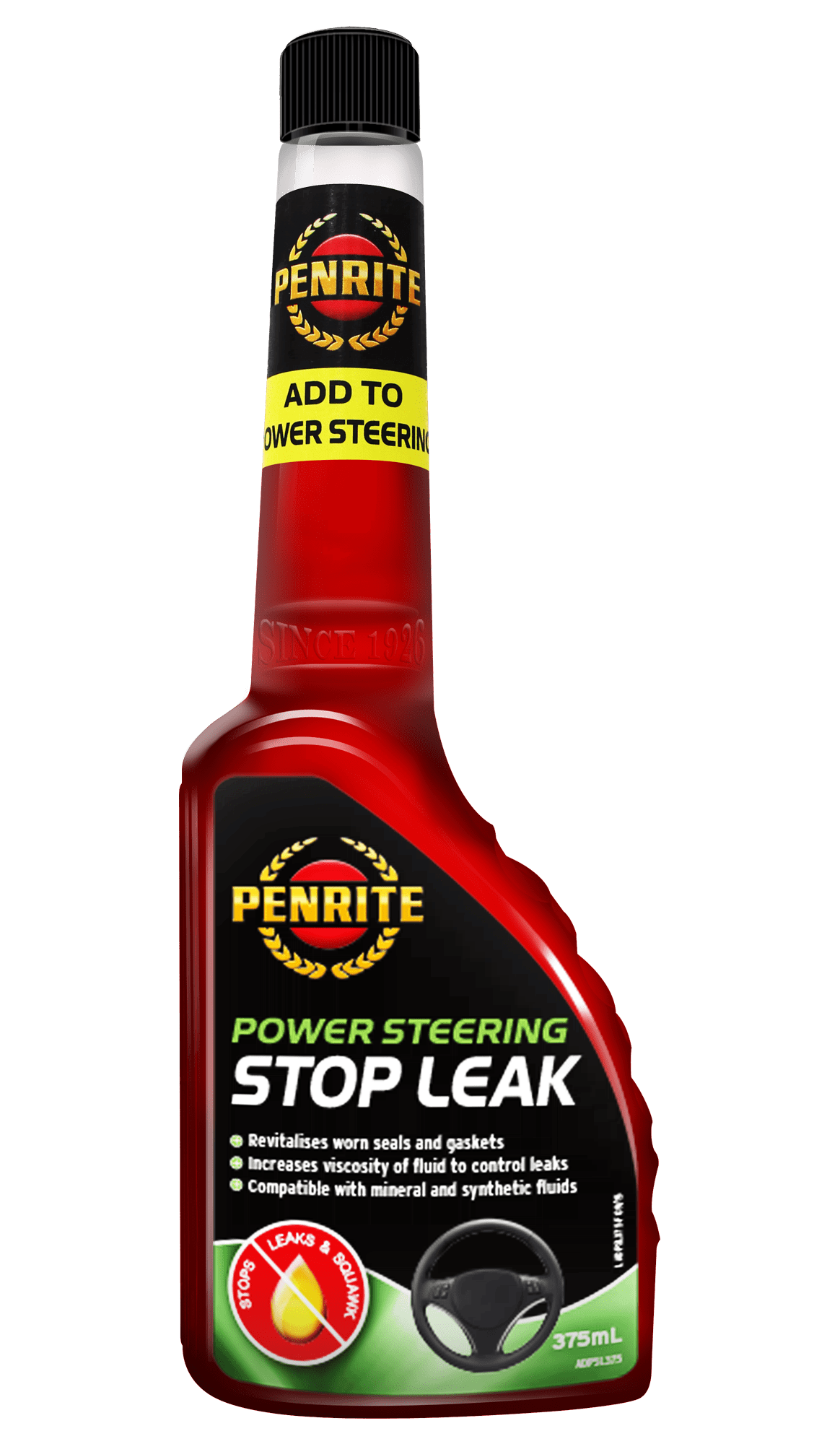 ADPSL375 Penrite Power Steering Stop Leak 375mL | Genuine Penrite Lubricants