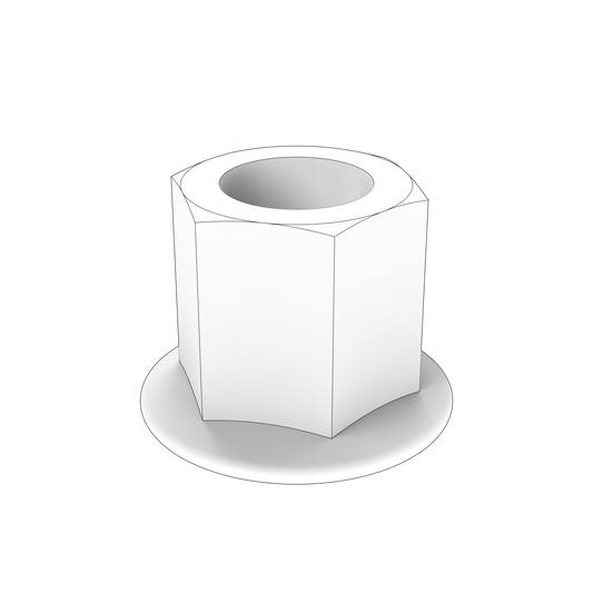 994519 Flange Lock Nut | Genuine Volvo Penta Part - photo 2 of 2