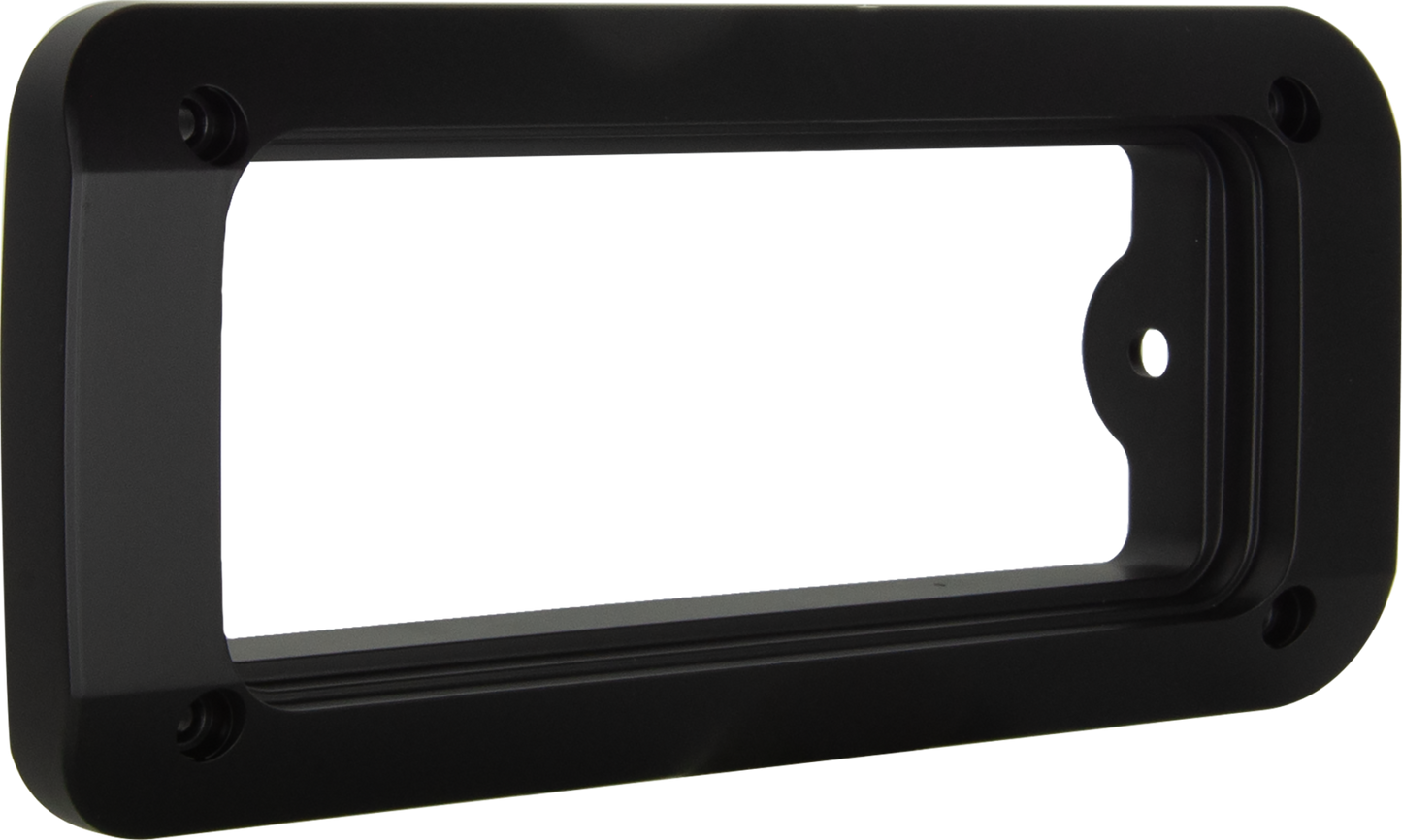 MK011B Large Flush Mount Bracket - Suit GX400 / GX700 - Black | Genuine GME Electronics