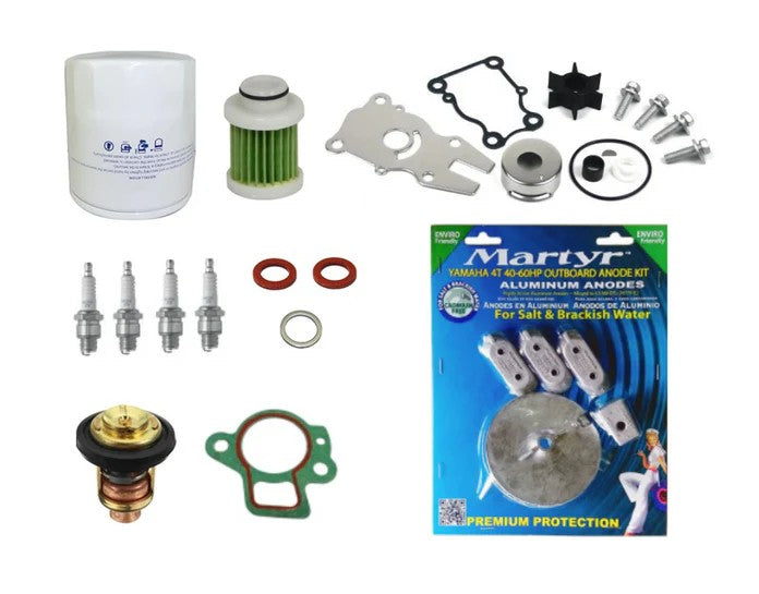 Aftermarket Yamaha 50-60HP 4-Stroke Major Service Kit (2007+) | Sawley's Select Marine Parts