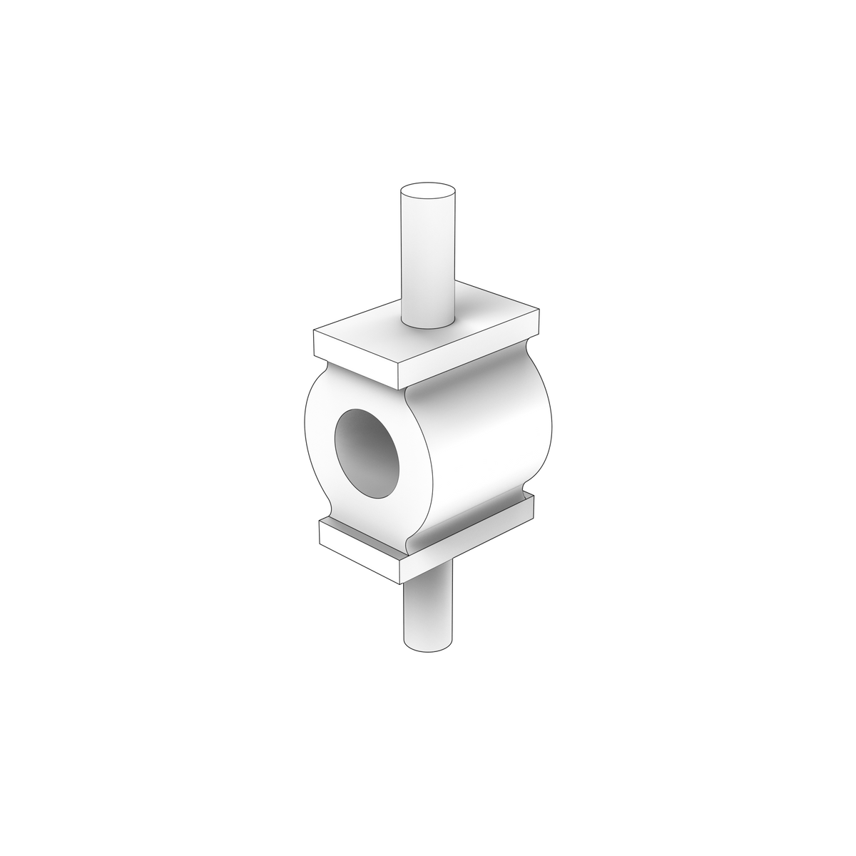 21421504 Rubber Damper | Genuine Volvo Penta Part - photo 2 of 2