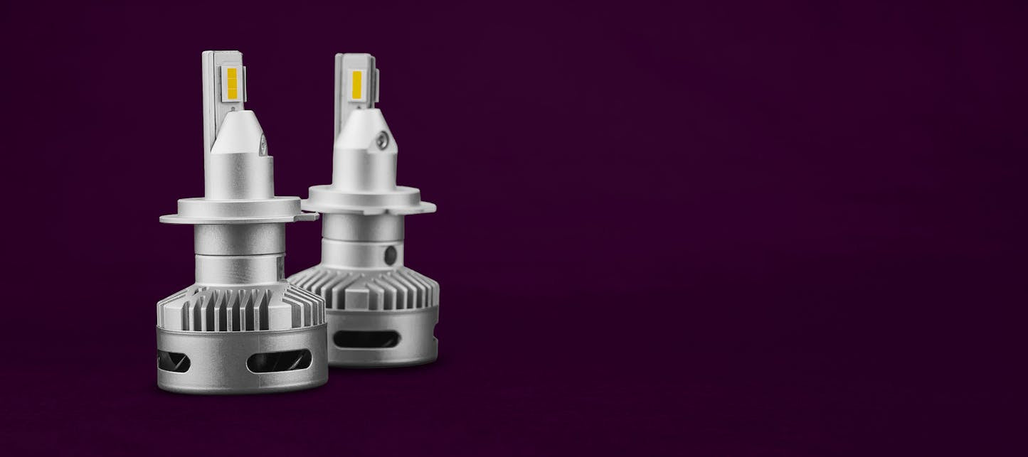 LEDCONV-PR-H7 Projector H7 LED Headlight Globes (Pair) | Genuine STEDI Product