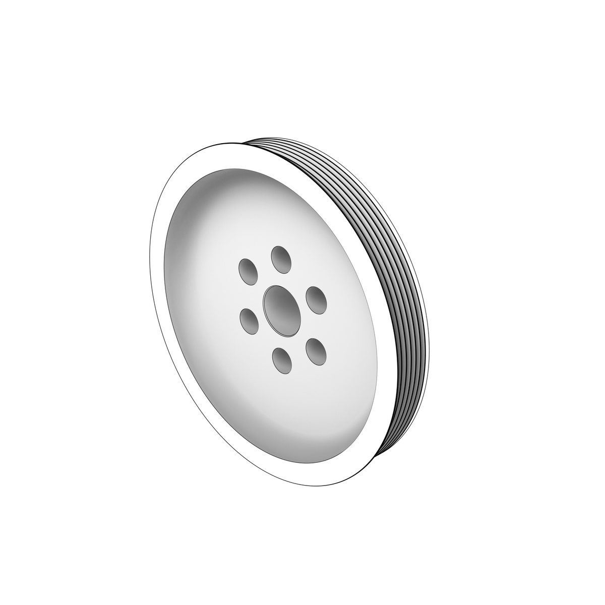 3809926 Pulley | Genuine Volvo Penta Part - photo 2 of 2