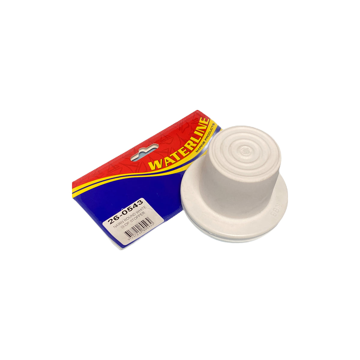 260543 Nairn Slop Stopper White | Marine Deck Hardware