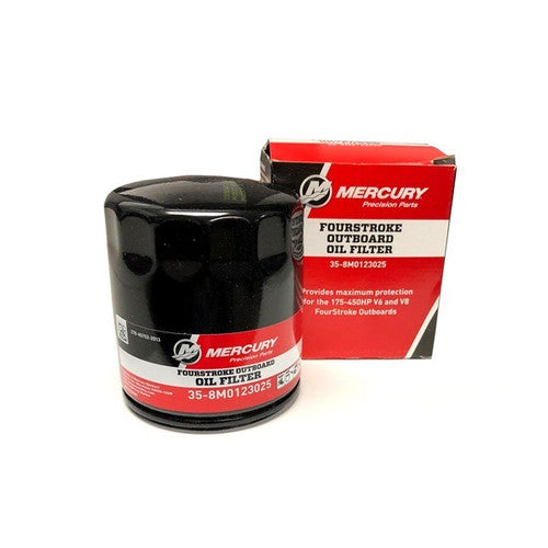 358M0123025 Mercury MerCruiser Oil Filter | Genuine Quicksilver OEM Part