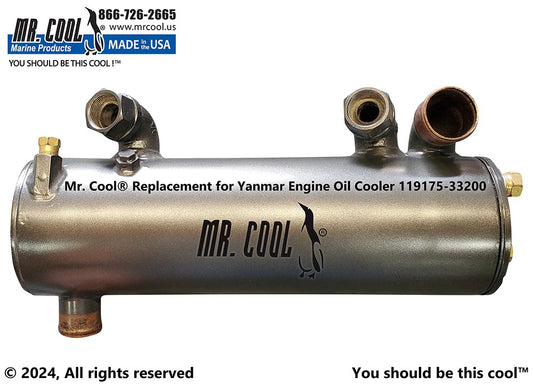 119175-33200 Yanmar 119175-33200 Engine Oil Cooler Replacement