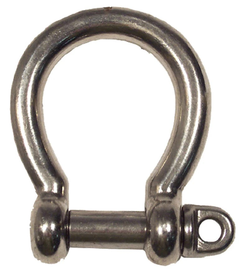 SS370-03 Bow Shackles S/S - 6mm