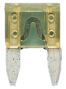 0731300020 Flat blade fuse MINI Silver-Yellow 20A 5PK | Genuine Wurth Product