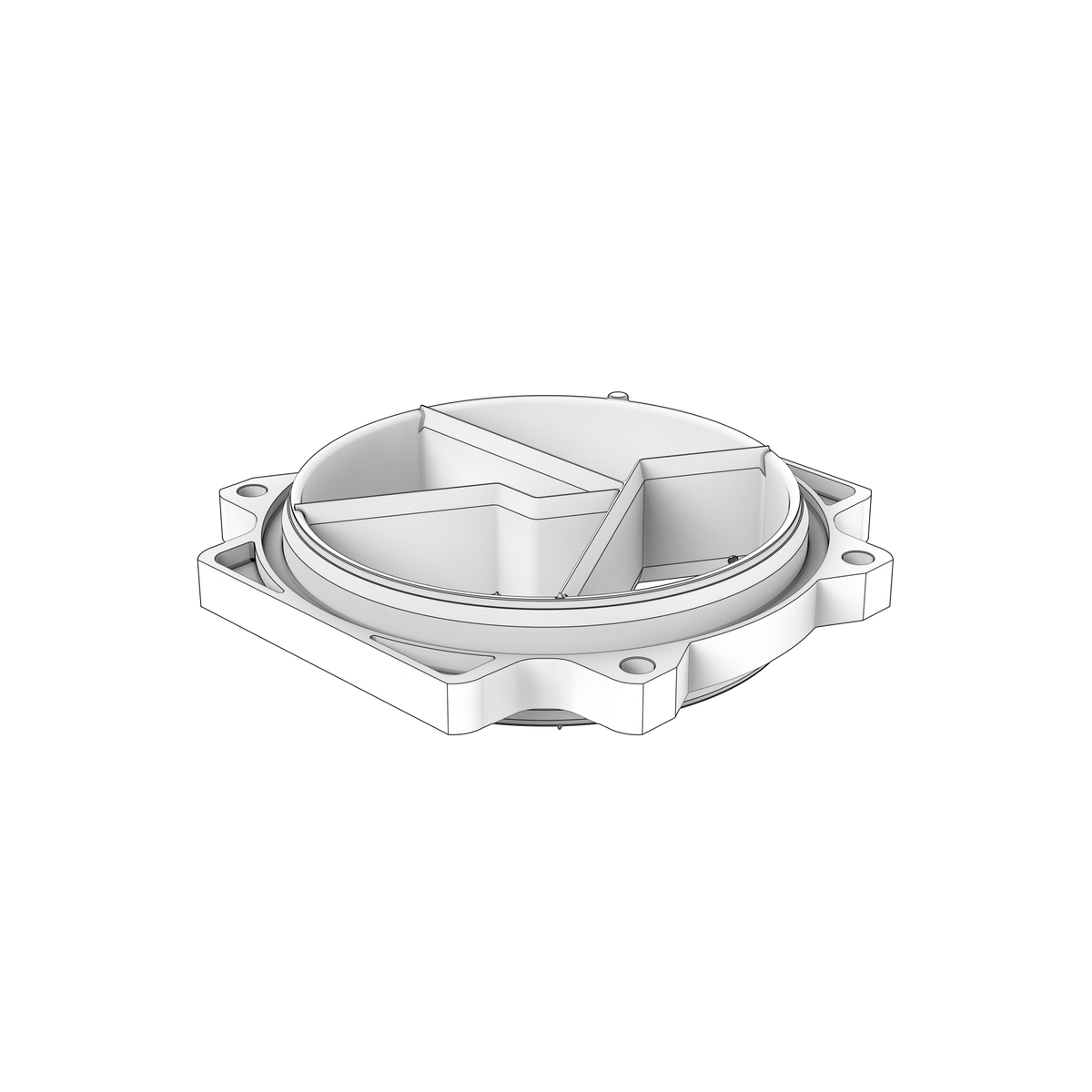 23025246 Spacer Plate | Genuine Volvo Penta Part - photo 2 of 2