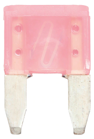 073130004 Flat blade fuse MINI Silver-Pink 4A 5PK | Genuine Wurth Product