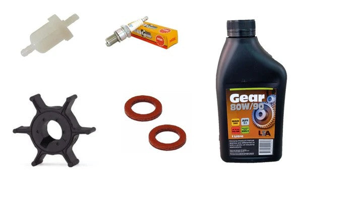 F6C Aftermarket Yamaha 4-Stroke Minor Service Kit without Oil | Sawley's Select Marine Parts