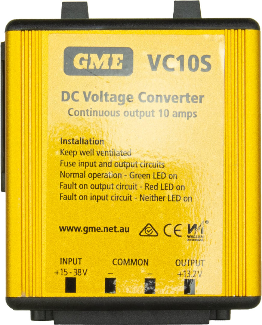 VC10S 10 Amp DC Voltage Converter | Genuine GME Electronics