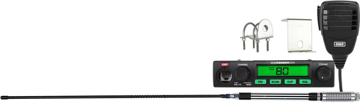 TX3500SVP 5 Watt Compact UHF CB Radio - Value Pack | Genuine GME Electronics
