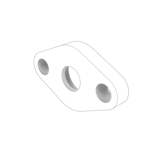 3825050 Flange | Genuine Volvo Penta Part - photo 2 of 2