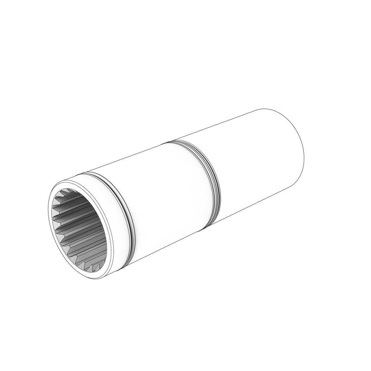 3856520 Splined Sleeve | Genuine Volvo Penta Part