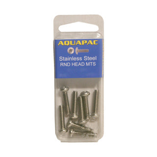 910052 S/S Round Head MTS 1/4 x 1 1/2" (4Pcs) | Marine Stainless Fastener