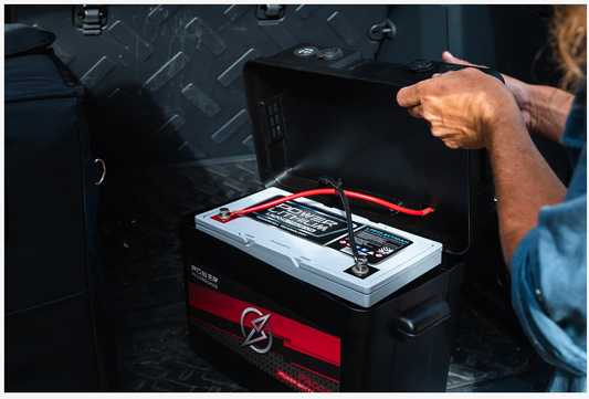 PB003 Power Crank LARGE POWERED BATTERY BOX (350X180X200) | Power Accessories
