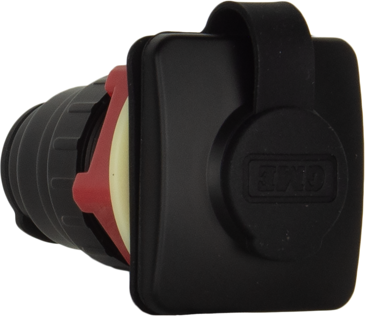 MK012B Flush Mount Microphone Socket - Suit GX400 / GX700 - Black | Genuine GME Electronics