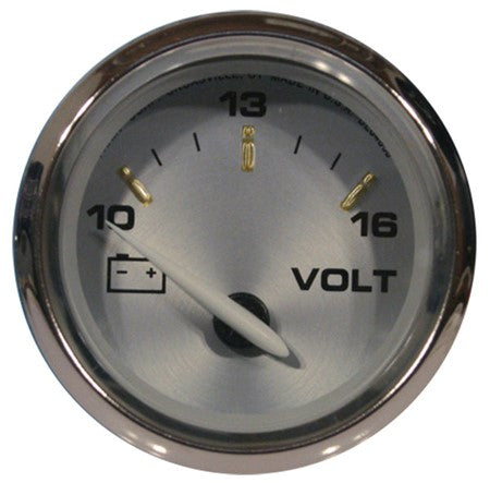 204834 Faria Kronos 2" Volt Meter 10-16v | Genuine Faria Gauge