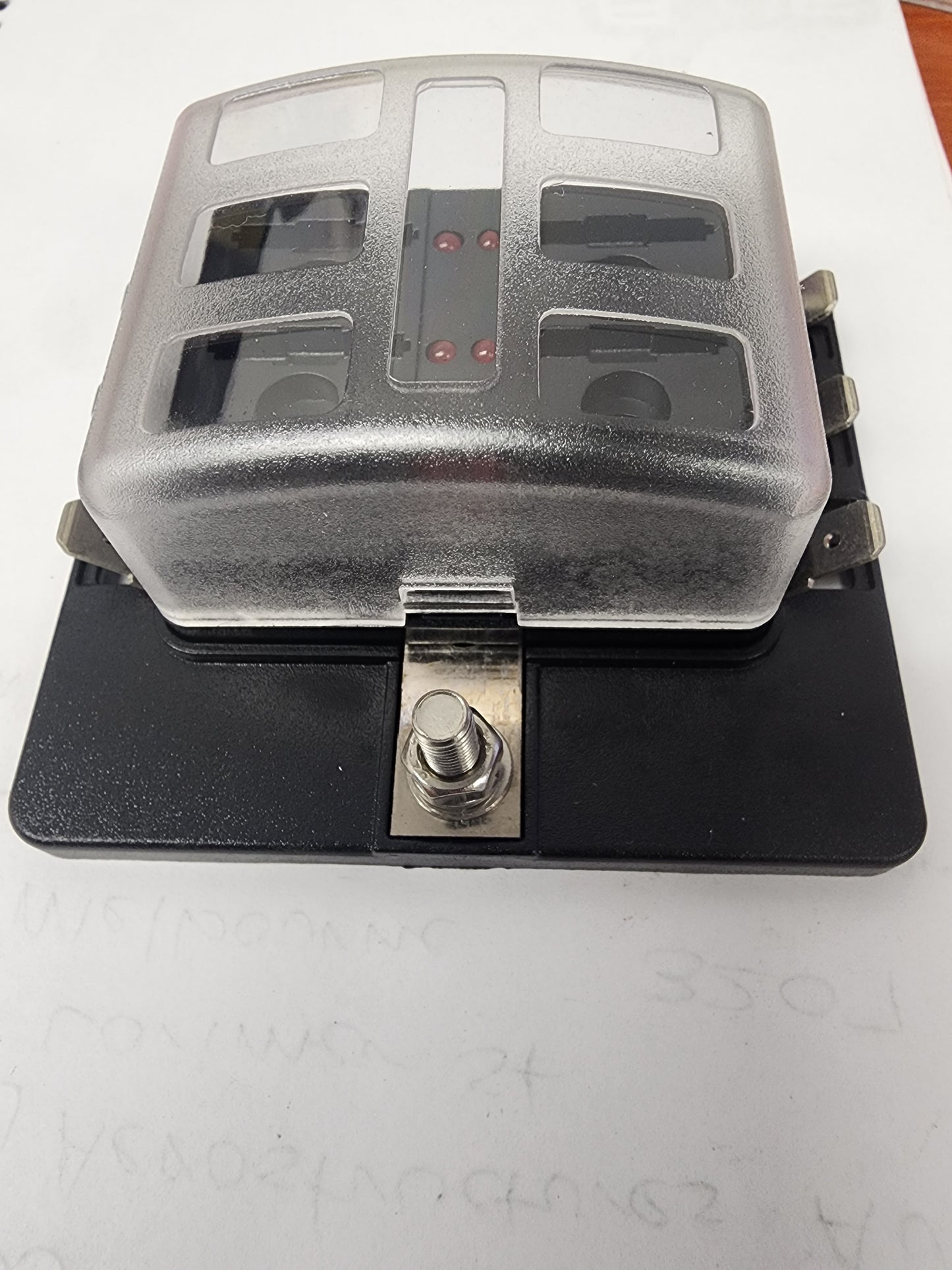 SZ2096 Powertech 6-Way Spade terminal Fuse Block