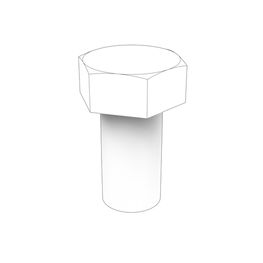 970968 Hexagon Screw | Genuine Volvo Penta Part - photo 2 of 2