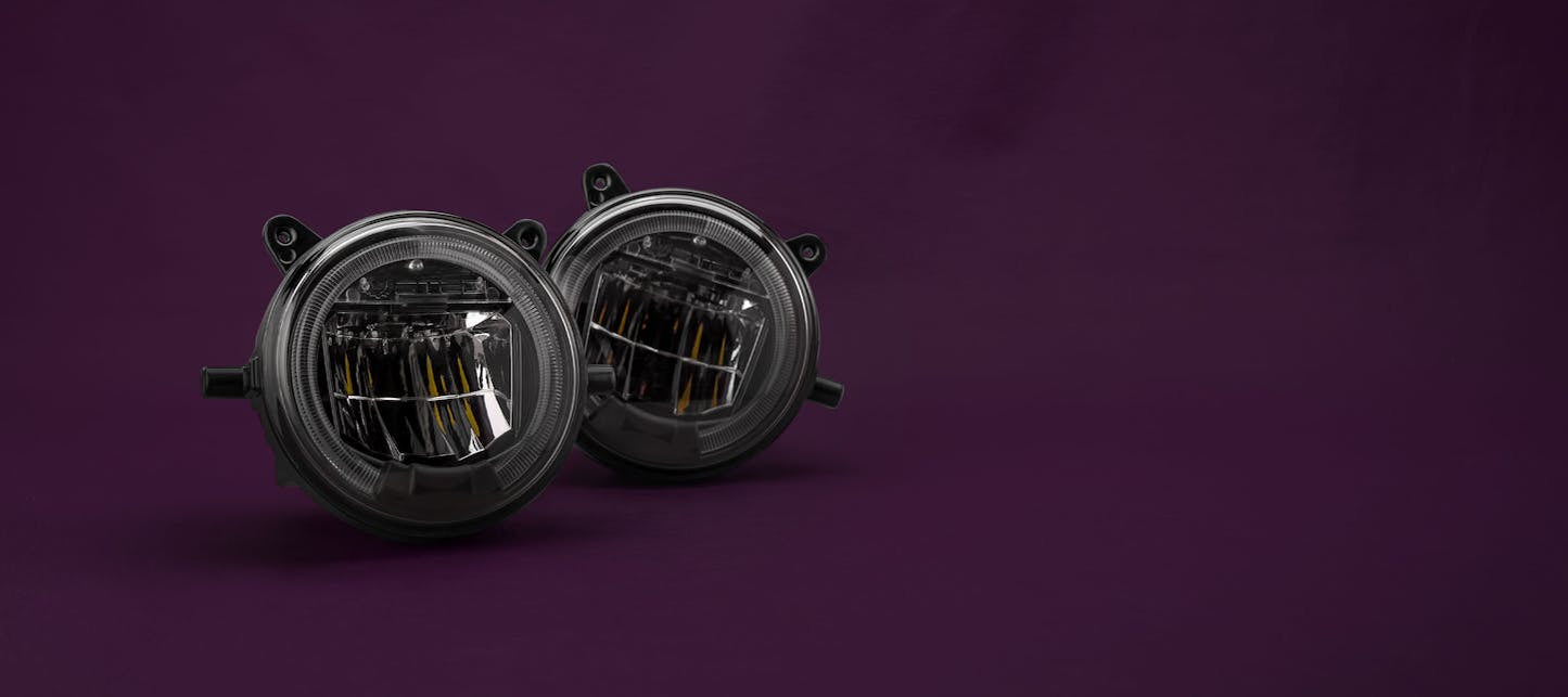 LEDCONV-FOG-ARB-1 LED Fog with DRL Upgrade for ARB Deluxe Bullbar | Genuine STEDI Product