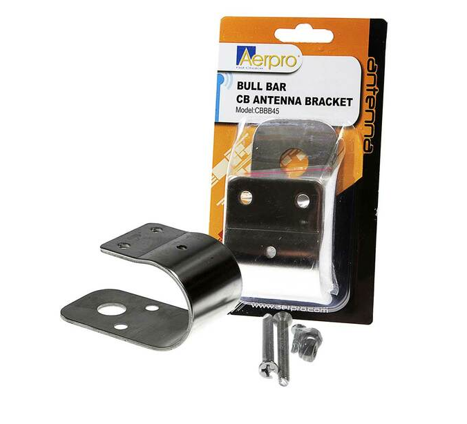 CBBB45 45mm Bull Bar CB Antenna Bracket S/S
