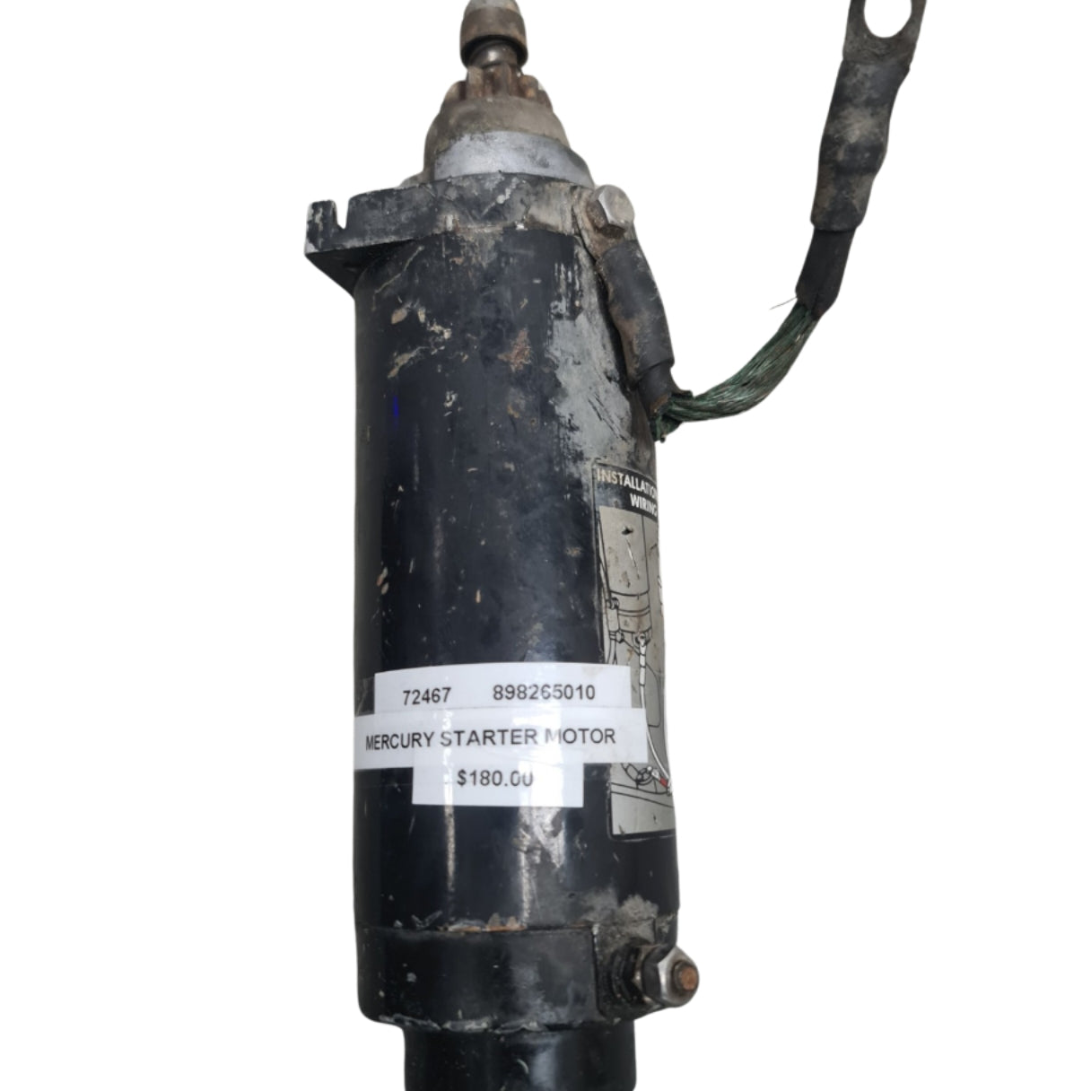 72467 898265010 Mercury Starter Motor | Genuine Used Part
