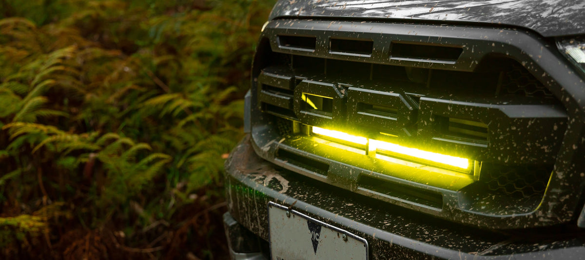 ST1K 21.5 Inch E-MARK LED Light Bar Yellow | Genuine STEDI Product