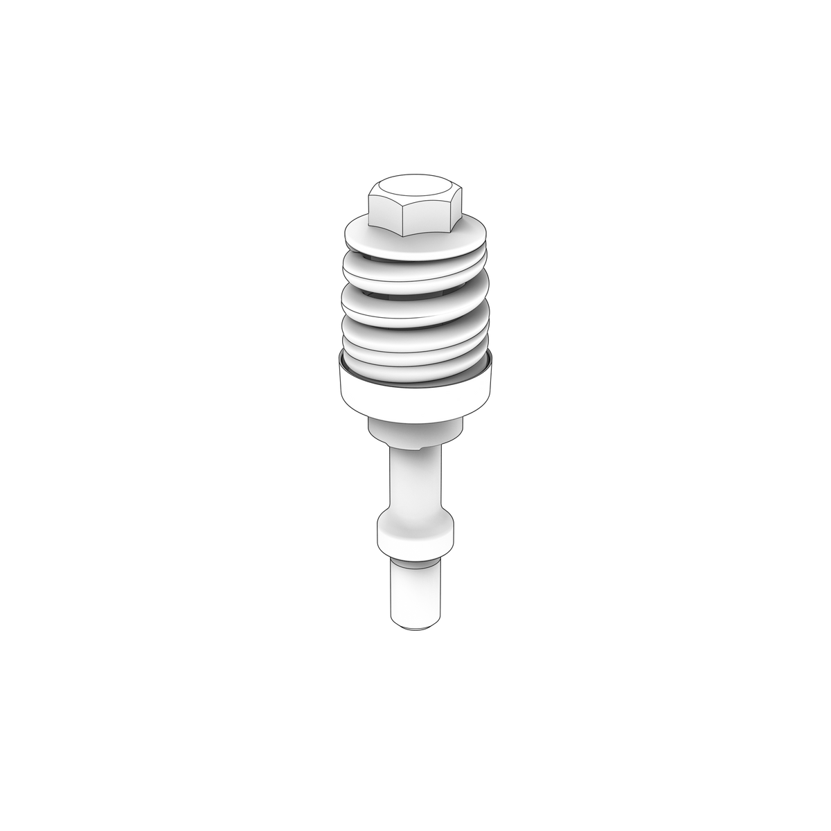 22859766 Flange Screw | Genuine Volvo Penta Part - photo 2 of 2