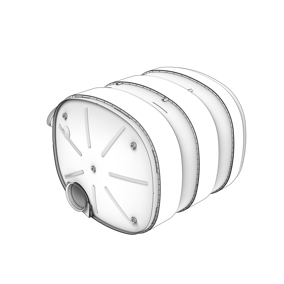 23425278 Muffler | Genuine Volvo Penta Part - photo 2 of 2