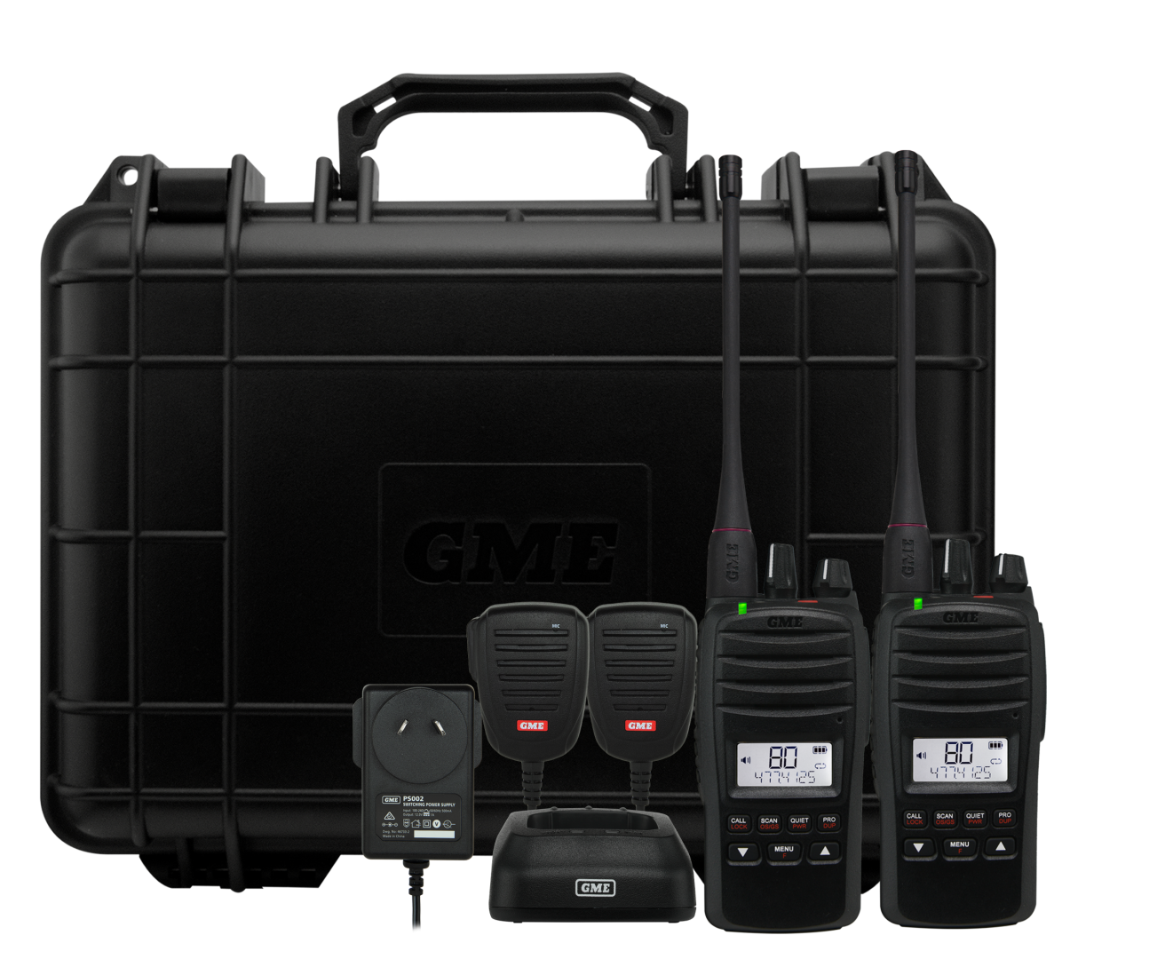 TX6600STP 5 Watt UHF CB Handheld Radio - Twin Pack