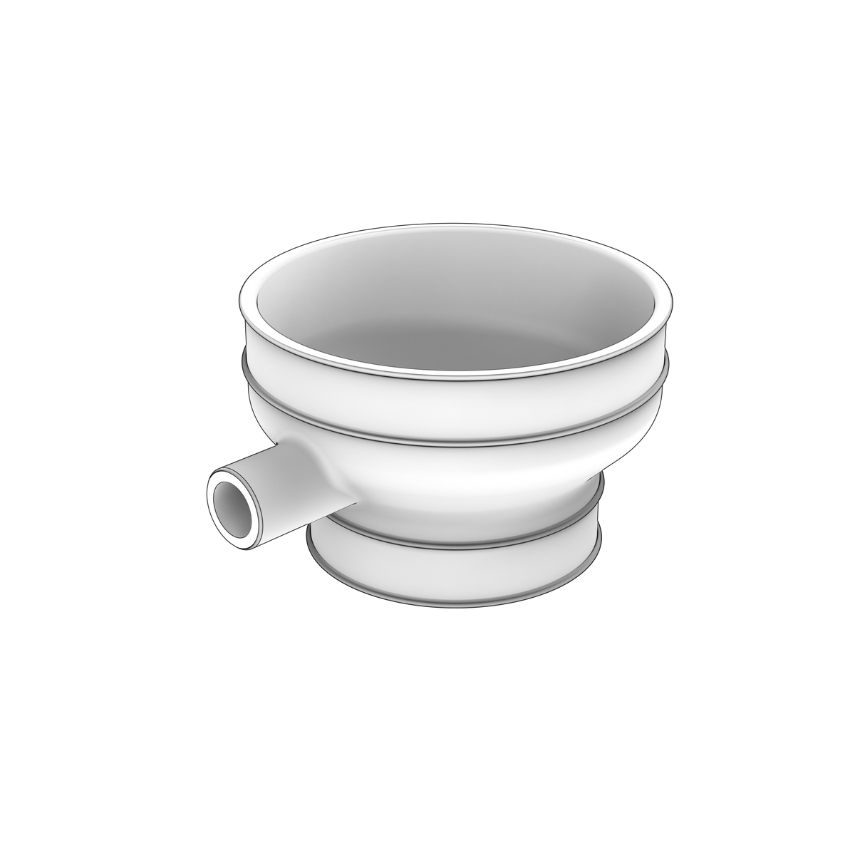 22214528 Rubber Collar | Genuine Volvo Penta Part