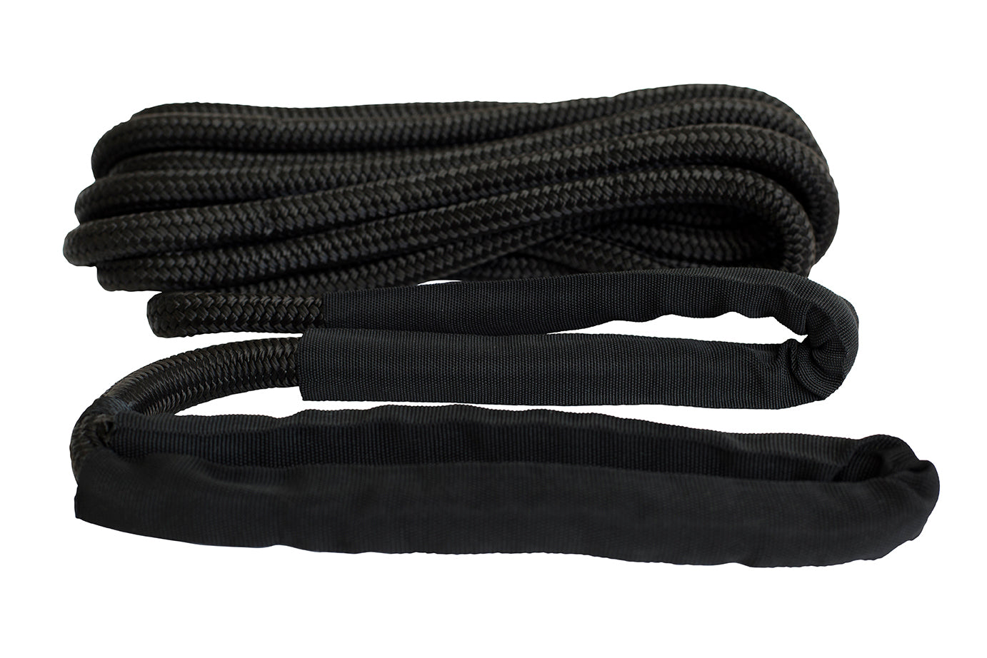 564160 Black Braided Nylon Dock Line 10mm x 6m | Marine Anchoring Solutions