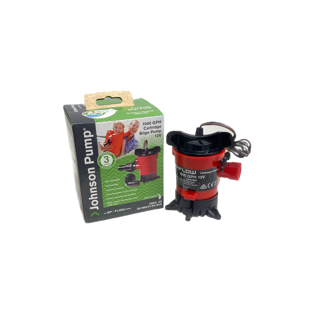 184110 L1000 GPH Bilge Pump. | Marine Pump & Fitting