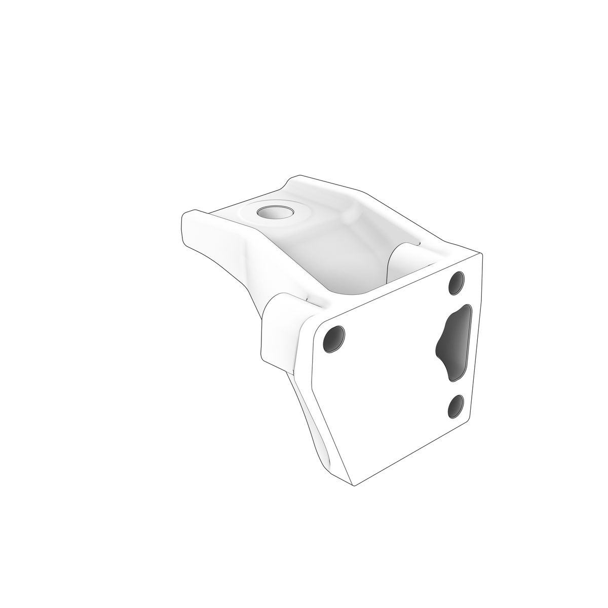 3883173 Engine Bracket | Genuine Volvo Penta Part - photo 2 of 2
