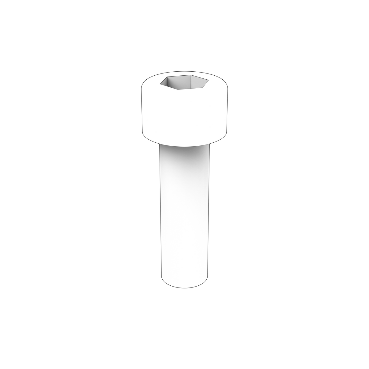 963684 Hex Socket Screw | Genuine Volvo Penta Part - photo 2 of 2