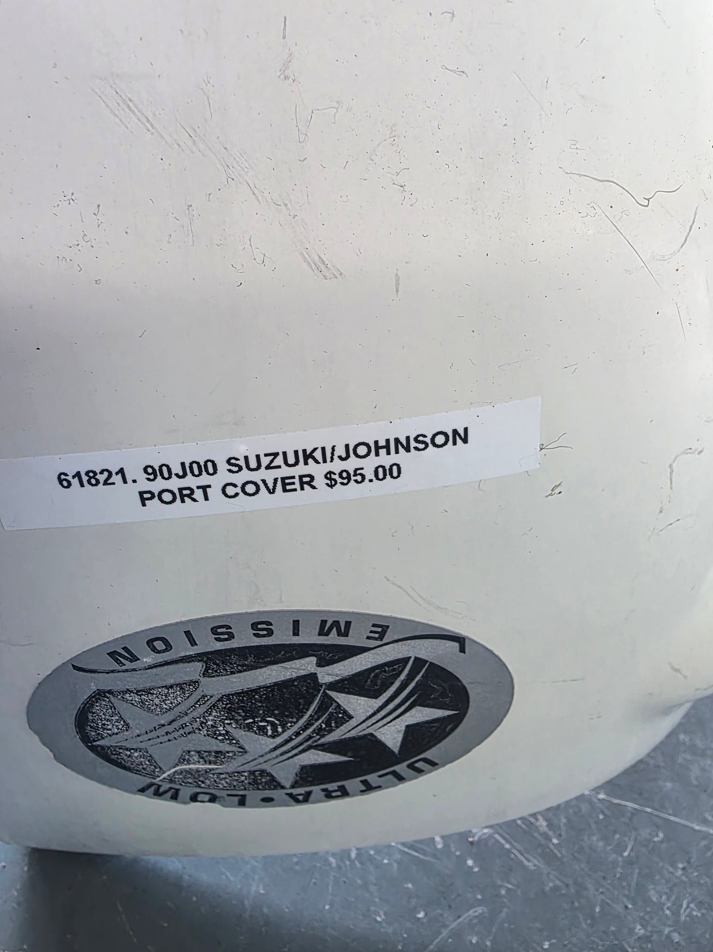61821-90J00 Suzuki Johnson Engine Cover (Port) | Genuine Used Part