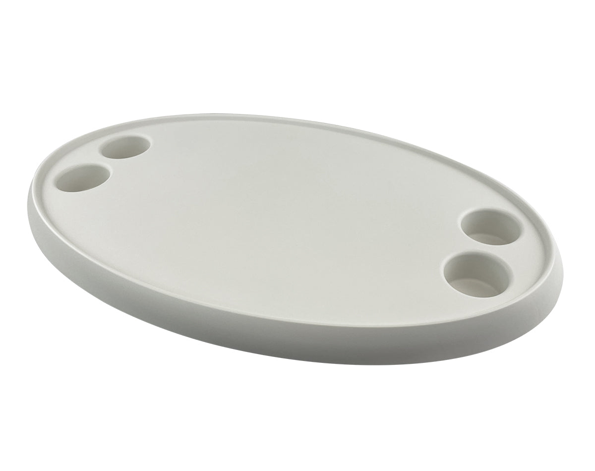 648832 Table Top PVC 18" X 30" Oval | Boat Seating