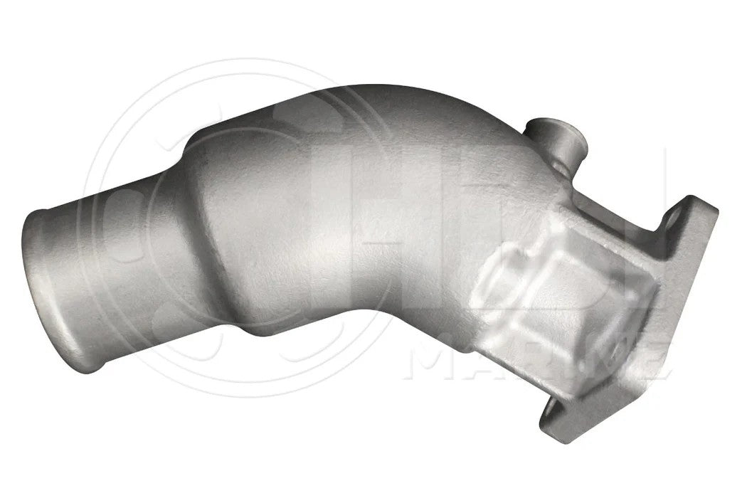 135616660 Aftermarket Perkins Perama 100 Cast 316 Stainless Steel Exhaust Mixing Elbow V8782 | Sawley's Select Marine Parts